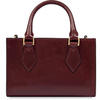  Сумка The Bridge Ida 04100501/YF женская, кожа натуральная, бордовый 