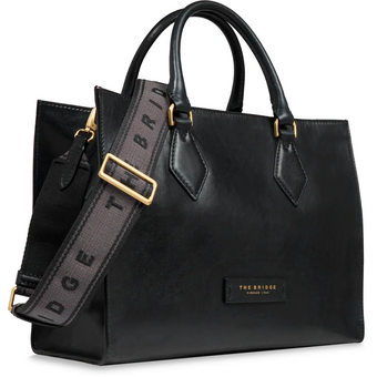  Сумка The Bridge Ida 04101501/30 женская, кожа натуральная, черный 