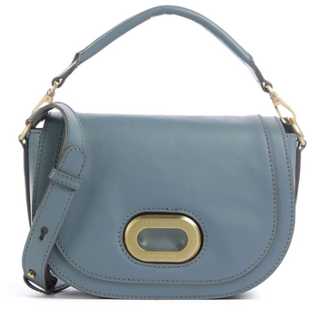  Сумка The Bridge Ilaria 04561501/KP женская, кожа натуральная, голубой 