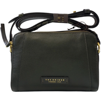  Сумка The Bridge Ines 045505EN/I2 женская, кожа натуральная, темно-зеленый 