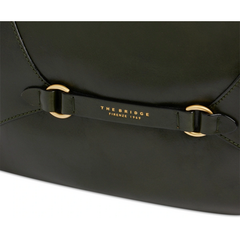  Сумка The Bridge Isabella 04502501/I2 кожа натуральная, темно-зеленый 