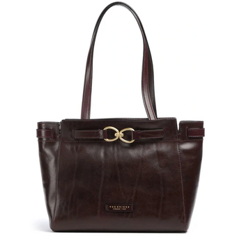  Сумка The Bridge Isotta 04642501/YF женская, кожа натуральная, бордовый 