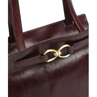  Сумка The Bridge Isotta 04642501/YF женская, кожа натуральная, бордовый 