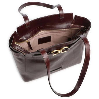  Сумка The Bridge Isotta 04642501/YF женская, кожа натуральная, бордовый 