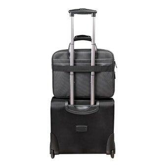  Сумка портфель BRAUBERG 240509 Carbon 31х41х13см черная 