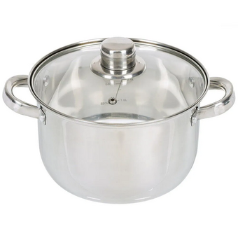  Кастрюля с крышкой Daniks SD-A17-20 3.9л 