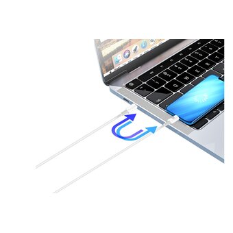  USB кабель DEFENDER F182 (87539) TypeC-Lightning 2м, 20Вт, PD, TPE 