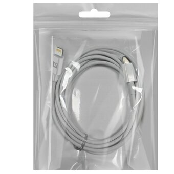  USB кабель DEFENDER F182 (87539) TypeC-Lightning 2м, 20Вт, PD, TPE 