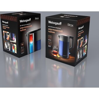  Электрочайник Weissgauff WK 1510 Marine BodyCool 