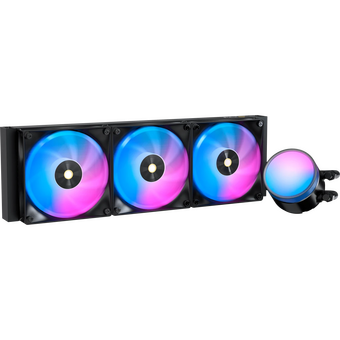  Вентилятор Ocypus Delta L36 BK ARGB V2, 360mm, ARGB Pump, 3x120mm ARGB fans, LGA115X/1200/1700/18XX, AM4/AM5 