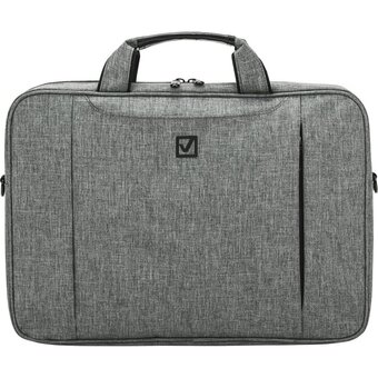  Сумка портфель BRAUBERG 272613 Office 34х44х6см светло-серый меланж 