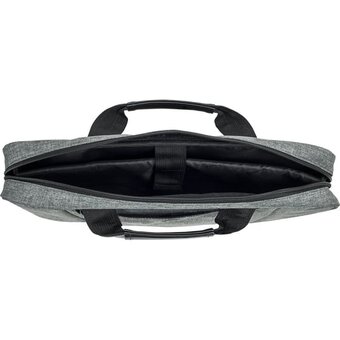  Сумка портфель BRAUBERG 272613 Office 34х44х6см светло-серый меланж 