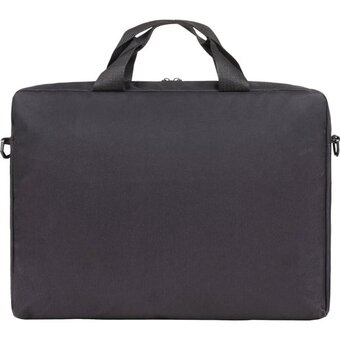  Сумка портфель BRAUBERG 272603 Practical 29х40х7см Blue line, черная 