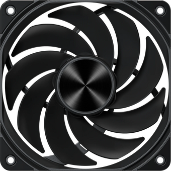  Вентилятор XASTRA FB120 reverse (FB120-1BA-SRX) 120x120x25мм (PWM, black) Color BOX 