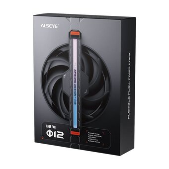  Вентилятор ALSEYE Φ12(DM12)-B (Clear Frame) (AS.04.10.0003) 