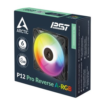  Вентилятор ARCTIC P12 Pro Reverse A-RGB - retail (ACFAN00322A) 