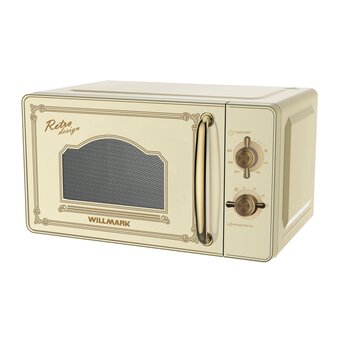  Микроволновая печь WILLMARK WMO-207RMC ретро бежевый 