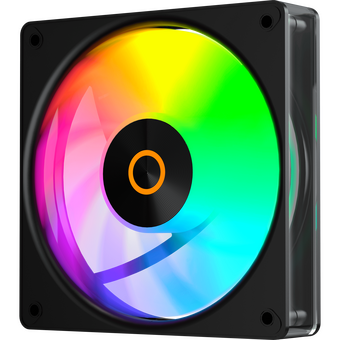  Вентилятор Ocypus Gamma F12 Elite BK ARGB 3 in 1, 120x120x25mm, 4-Pin PWM, 600-1800 RPM, 26 DBA Max, Hydro Bearing 