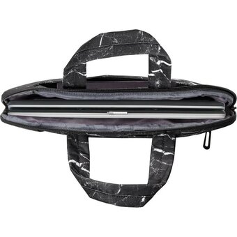  Сумка портфель BRAUBERG 270835 Style 26х36х3см 1Marble черная 