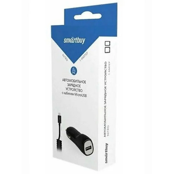  Автомобильное ЗУ SmartBuy SBP-1501MC Nitro черное 