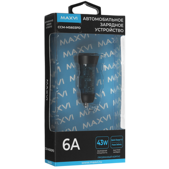  АЗУ Maxvi CCM-MS603PD black 