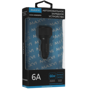  АЗУ Maxvi CCM-MS605PD black 