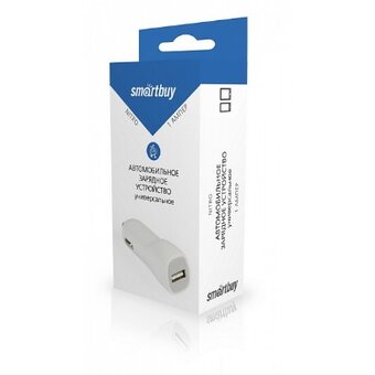  Автомобильное ЗУ SmartBuy SBP-1502 Nitro белое 