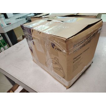  УЦ Паровая станция Kitfort КТ-9320 (плохая упаковка, мал. царапина и подмятие на подошве, потертость на станции) 