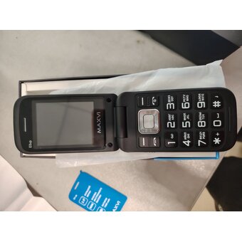  УЦ Мобильный телефон Maxvi E5 up Black (плохая упаковка, б/у, нет гар.талона. пропайка шлейфа) 