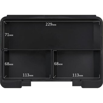  Ящик для денег BRAUBERG 290335 90х180х250мм, ключевой замок, синий 