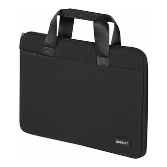  Сумка портфель HEIKKI 272609 Ultra 28х39х3см Total black, черная 