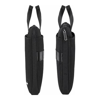  Сумка портфель HEIKKI 272609 Ultra 28х39х3см Total black, черная 