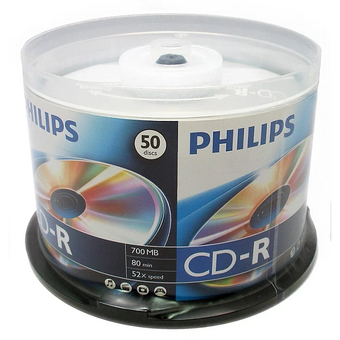  Диск CD-R Philips CR7D5SY50/97 700 Mb, Bulk (50) 