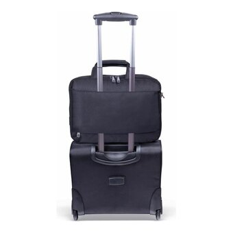  Сумка портфель BRAUBERG 240397 Dandy 32х41х10см Combi черная 