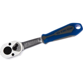 Ключ трещотка KING TONY 2779-55G 1/4", 140 мм, 24 зубца, флажковая 