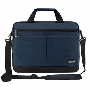  Сумка портфель HEIKKI 272612 Forward 29х40х9см темно-синяя 