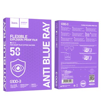  Гидрогелевая пленка HOCO G100-3 Intelligent film cutting machine HD Blu-ray film 50PCS 