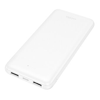  Аккумулятор внешний резервный HOCO J153 Stability 10000mAh белый 