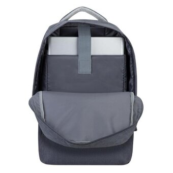  Рюкзак для ноутбука Riva 7562 15.6" темно-серый полиэстер 