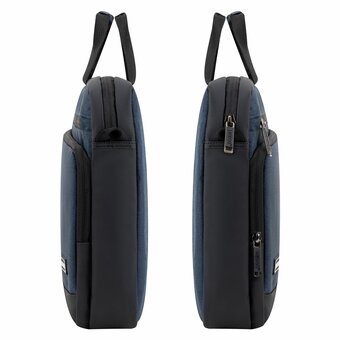  Сумка портфель HEIKKI 272612 Forward 29х40х9см темно-синяя 