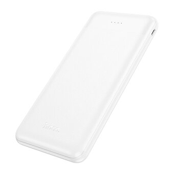  Аккумулятор внешний резервный HOCO J153 Stability 10000mAh белый 