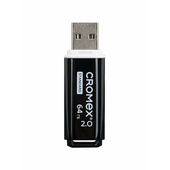  USB-флешка CROMEX 514160 Standard 64Gb USB 2.0, черный 