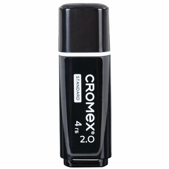  USB-флешка CROMEX 514156 Standard 4Gb USB 2.0, черный 