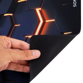  Коврик для мыши Sonnen 513955 Hot cells резина + ткань, 250х200х2мм 