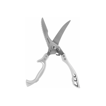  Ножницы-секатор кухонные DASWERK 608902 260мм, фиксатор, зазубренные, металлические 