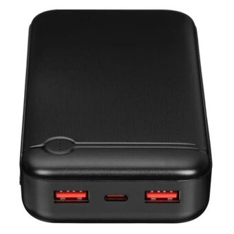  Внешний аккумулятор OLMIO P-10, 10000mAh черный 