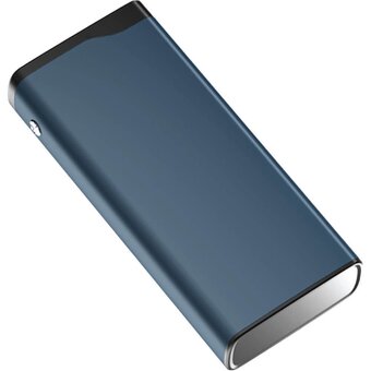  Внешний аккумулятор OLMIO QL-20 голубой 