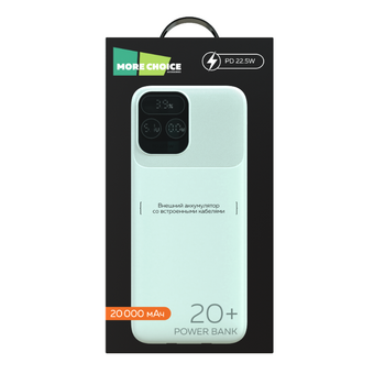  Внешний аккумулятор More choice PB55-10 White 