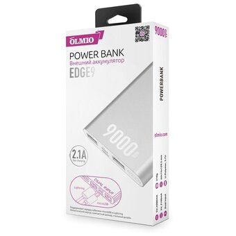  Внешний аккумулятор OLMIO EDGE9 