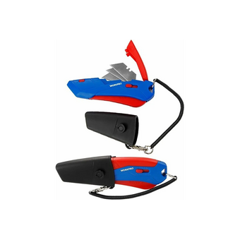  Безопасный нож Workpro WP213010 трапец. лезвия 